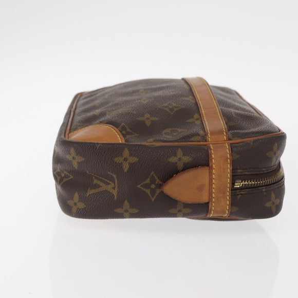 LOUIS VUITTON Monogram Compiegne 28 Clutch Bag M51845 LV Auth gh1433