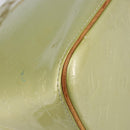 LOUIS VUITTON Monogram Vernis Houston Hand Bag Gris M91053 LV Auth gh1434-15