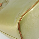 LOUIS VUITTON Monogram Vernis Houston Hand Bag Gris M91053 LV Auth gh1434-17