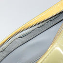 LOUIS VUITTON Monogram Vernis Houston Hand Bag Gris M91053 LV Auth gh1434-9