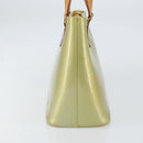 LOUIS VUITTON Monogram Vernis Houston Hand Bag Gris M91053 LV Auth gh1434-4