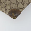 GUCCI GG Supreme Web Sherry Line Tote Bag PVC Beige 002 63 0048 Auth gh1436-14