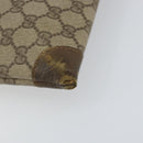 GUCCI GG Supreme Web Sherry Line Tote Bag PVC Beige 002 63 0048 Auth gh1436-16