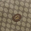 GUCCI GG Supreme Web Sherry Line Tote Bag PVC Beige 002 63 0048 Auth gh1436-17