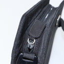 PRADA Chain Shoulder Bag cotton Black Auth gh1441-19