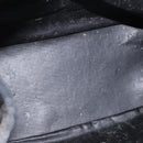 LOEWE Anagram Shoulder Bag Leather Black Gold Auth gh1443-11