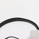 LOEWE Anagram Shoulder Bag Leather Black Gold Auth gh1443-8