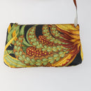 Salvatore Ferragamo Botanical Pattern Shoulder Bag PVC Multicolor Auth gh1445-19