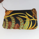 Salvatore Ferragamo Botanical Pattern Shoulder Bag PVC Multicolor Auth gh1445-20