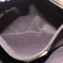 GUCCI GG Supreme Hand Bag PVC Beige Silver 117551 Auth gh1449-23