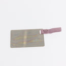 PRADA Hand Bag Suede Purple Silver Auth gh1452-23