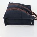 HERMES PRADA Hand Bag Canvas nylon 2 Set Black Navy Auth gh1454-12