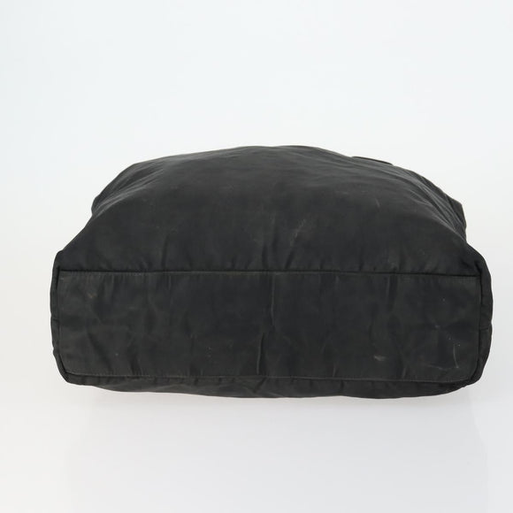 HERMES PRADA Hand Bag Canvas nylon 2 Set Black Navy Auth gh1454