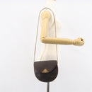 Christian Dior Shoulder Bag Leather Brown Gold Auth gh1469-20