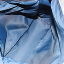 Christian Dior Trotter Canvas Shoulder Bag Navy Silver Auth gh1474-11