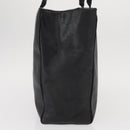 Salvatore Ferragamo Vala Tote Bag Leather Black Gold Auth gh1481-4