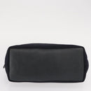 Salvatore Ferragamo Vala Hand Bag Canvas Navy Gold Auth gh1482-9