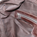 FENDI Zucca Canvas Hand Bag Black Brown Auth gh1494-19