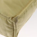 BURBERRY Blue Label Tote Bag Nylon Silver Beige Auth gh1498-16