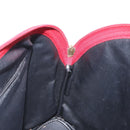 SAINT LAURENT Shoulder Bag Leather Red Gold Auth gh1500-18