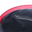 SAINT LAURENT Shoulder Bag Leather Red Gold Auth gh1500-20