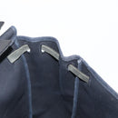HERMES Herbag MM Handtasche Canvas Leder Schwarz Silber Auth gh1501-17