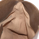 GUCCI GG Supreme Web Sherry Line Bag PVC Beige Gold 904 02 081 Auth gh1504-18