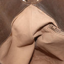 GUCCI GG Supreme Web Sherry Line Bag PVC Beige Gold 904 02 081 Auth gh1504-19