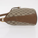GUCCI GG Supreme Web Sherry Line Bag PVC Beige Gold 904 02 081 Auth gh1504-5