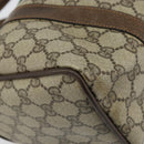 GUCCI GG Supreme Web Sherry Line Boston Bag PVC Beige Gold 40 02 006 Auth gh1505-13
