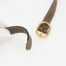 GUCCI GG Supreme Web Sherry Line Bag PVC Beige Gold 56 02 087 Auth gh1506-8