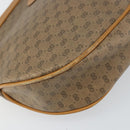 GUCCI Micro GG Supreme Shoulder Bag PVC Beige Gold 007 87 0096 Auth gh1507-11
