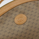GUCCI Micro GG Supreme Shoulder Bag PVC Beige Gold 007 87 0096 Auth gh1507-14