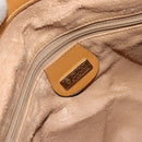 GUCCI Micro GG Supreme Shoulder Bag PVC Beige Gold 007 87 0096 Auth gh1507-16