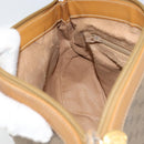 GUCCI Micro GG Supreme Shoulder Bag PVC Beige Gold 007 87 0096 Auth gh1507-19