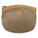 GUCCI Micro GG Supreme Shoulder Bag PVC Beige Gold 007 87 0096 Auth gh1507-2