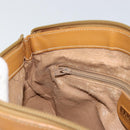 GUCCI Micro GG Supreme Shoulder Bag PVC Beige Gold 007 87 0096 Auth gh1507-20