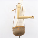 GUCCI Micro GG Supreme Shoulder Bag PVC Beige Gold 007 87 0096 Auth gh1507-23