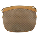 GUCCI Micro GG Supreme Shoulder Bag PVC Beige Gold 007 87 0096 Auth gh1507-3