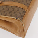 GUCCI Micro GG Supreme Hand Bag PVC Beige Gold 000 46 4857 Auth gh1508-10