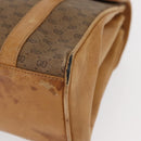 GUCCI Micro GG Supreme Hand Bag PVC Beige Gold 000 46 4857 Auth gh1508-11