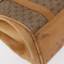 GUCCI Micro GG Supreme Hand Bag PVC Beige Gold 000 46 4857 Auth gh1508-12