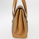GUCCI Micro GG Supreme Hand Bag PVC Beige Gold 000 46 4857 Auth gh1508-5
