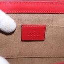 GUCCI GG Supreme Chain Shoulder Bag PVC Beige Gold 409487 Auth gh1509-19