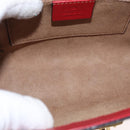 GUCCI GG Supreme Chain Shoulder Bag PVC Beige Gold 409487 Auth gh1509-11