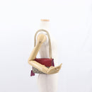 GUCCI GG Supreme Chain Shoulder Bag PVC Beige Gold 409487 Auth gh1509-23