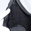 GUCCI Shoulder Bag Nylon Black Silver 000 0602 3754 Auth gh1511-18