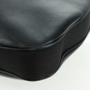 GUCCI Shoulder Bag Leather Black Silver 001 3341 3444 Auth gh1514-13