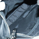 GUCCI Shoulder Bag Leather Black Silver 001 3341 3444 Auth gh1514-19
