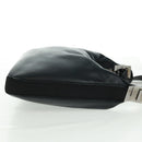 GUCCI Shoulder Bag Leather Black Silver 001 3341 3444 Auth gh1514-5
